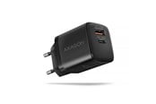 Mobile - Adapters & Chargers - AXAGON Wall Charger 20 W PD 3.0 Quick Charge 4+ - USB-C + USB-A - ACU-PQ20