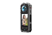 Actionkamera tillbehör - Puluz Metal Protective Case with Lens Cover for Insta360 X5 - PU748H