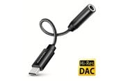 USB-kabel - AXAGON Hi-Res Audio Adapter - USB-C to 3.5 mm Audio Jack (female) - 10 cm - ADA-HC