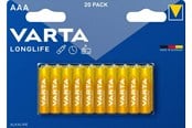 Battery - VARTA Longlife 4103 battery - 20 x AAA - Alkaline - 4103101420