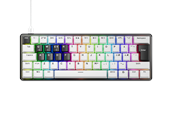 Tangentbord - Pulsar PCMK 3 HE 60 (ISO) - Gaming Keyboard - Utan numpad - Nordisk - Vit - PCMK3HE606