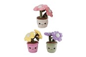 Små presenter till barn - Pocket Money Plants Plush flower 20 cm - assorted - 660632