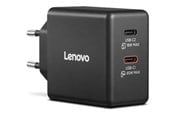 Laddare - Lenovo Dual - power adapter - GaN - 65 Watt - 40AW065BEU
