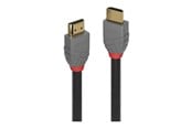 Displaykabel - Lindy Anthra Line HDMI cable with Ethernet - 50 cm - 36951