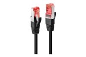 Nätverkskabel - Lindy patch cable - 30 cm - black - Svart - 0.3m - 47775