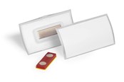 Konferens & Presentation - DURABLE Namnskylt CLICK FOLD 40x75 med magnet fix (place&hold) - 825919
