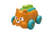 Babyleksaker - Clementoni Baby - Clemmy Sensory Puppy Orange with Soft Blocks 5pcs. - 17487