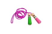 Utomhuslek - BS Toys - Jump Rope Pink with Wooden Handles - GA379