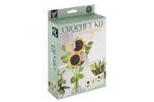 Konst- och hantverksmaterial - Creative Craft Group CROCHET KIT Crochet kit FLOWERS Yellow - CR1737/GE