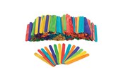 Konst- och hantverksmaterial - Colorations - Colored Wooden Popsicle Sticks 500 pcs - CHCTD
