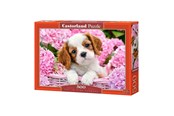 Pusselspel - Selecta Play - Castorland Jigsaw Puzzle Puppy in pink flowers 500 pcs - B-52233-2