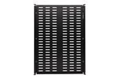 Rack chassis - Tripp Lite Eaton Series SmartRack 1U Adjustable-Depth Rack Shelf - Steel Vented 250 lb. (113 kg) Capacity - SRSHELF4PHDVENT