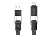 USB-kabel - BlitzWolf BW-HDC7 4-in-1 USB + C + Lightning Cable 240W - BW-HDC7