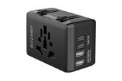 Tablet - Adapters & Chargers - BlitzWolf BW-TA1 4-in-1 Travel Adapter 2xUSB + C + PD 20W - BW-TA1