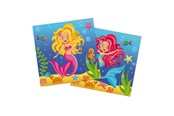 Leksaker - Folat BV - Mermaid Napkins 20 pcs. - 65212