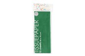 Konst- och hantverksmaterial - Globos - Tissue Paper 10 Sheets Xmas Green 50x70cm - 6399