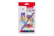 Skriv- och ritverktyg - Bruynzeel - Fineliners 12 pcs. - 60241112