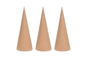 Konst- och hantverksmaterial - Colorations - Papier-mache Cones - 20 cm 20 pcs. - 46EN22