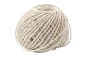 Garn & tillbehör - Creativ Company - Paper Yarn White 40m - 41726