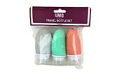 Fritid & Resor - UNIQ Reseflaskset - 3 st, 60 ml - 7454