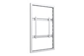 Väggfäste, AV-Möbel - Multibrackets M Pro Series enclosure - for flat panel - medium universal theft protection - white RAL 9005 - Max 50 kg - recommended for 50" - 7350022732414