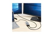 Displaykabel - Eaton Tripp Lite Series USB-C Adapter Dual Display - 4K 60 Hz HDMI 100W PD Passthrough Silver - U444-2H-DL