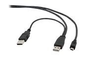 USB-kabel - Gembird CCP-USB22-AM5P-3 - USB cable - mini-USB Type B to USB - 90 cm - CCP-USB22-AM5P-3