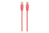 Nätverkskabel - Gembird patch cable - 5 m - pink - Rosa - 5m - PP12-5M/RO