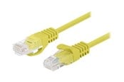 Nätverkskabel - Lanberg patch cable - 1.5 m - yellow RAL 1016 - Gul - 1m - PCU5-20CC-0150-Y