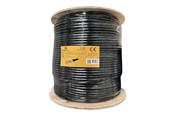 Nätverkskabel - Gembird Cablexpert bulk cable - 305 m - black - Svart - 305m - FPC-6004GE-SO-OUT