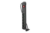 Strömkabel (extern) - Lanberg SP1 - power strip - 2500 Watt - SP1-05E-0150-BK