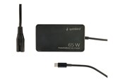 Laddare - Gembird - USB-C power adapter - power delivery GaN fast - 65 Watt - NPA-AC-PDQC65-01