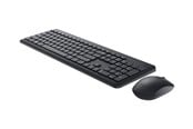 Tangentbord - Dell Keyboard and Mouse KM3322W - keyboard and mouse set - QWERTZ - German - black - with 3-year NBD Advanced Exchange Input Device - Tastatur & Mus set - Tysk - Svart - KM3322W-R-GER