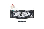 Tangentbord - Keychron Q10 MAX 75% (Alice Layout) - Gateron Jupiter Red - Gaming Keyboard - Utan numpad - Nordisk - Blå - Q10M-M1-BO
