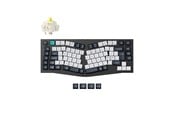 Tangentbord - Keychron Q10 MAX 75% (Alice Layout) - Gateron Jupiter Banana - Gaming Keyboard - Utan numpad - Nordisk - Blå - Q10M-M4-BO