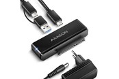 Hårddisk, tillbehör - AXAGON Fast Port X USB-C 10 Gbps Adapter for 2.5" / 3.5" SATA HDD/SSD - ADSA-FPX