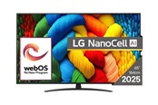 TV - LG 65" TV LED 4K 65NANO81A3A - 65NANO81A3A