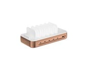Mobile - Adapters & Chargers - 4smarts Charging station Team 100W 1x USB-A port 5x USB-C ports includes 6 cables copper - 541280