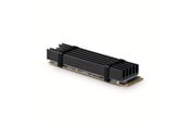 Lagring Tillbehör - AXAGON Aluminium Heatsink for M.2 SSD 10 mm - CLR-M2L10