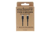 USB-kabel - Insmat - USB-C cable - 24 pin USB-C to 24 pin USB-C - 2 m - 133-1026