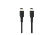 USB-kabel - Belkin BoostCharge - USB-C cable - 24 pin USB-C to 24 pin USB-C - 2 m - CAB004BT2MBK