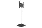 Väggfäste, AV-Möbel - Multibrackets M Pro Series stand - modular - for LCD display - single pole round floor base - black - Max 50 kg - recommended for 65" - 7350105219092