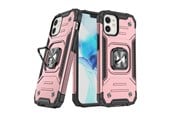 Mobile - Covers & Cases - Wozinsky Ring Armor iPhone 14 case armored cover magnetic holder ring gold - 9145576265482