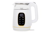 Vattenkokare - Adler Vattenkokare AD 1305 - kettle - white/gold - Vitt / guld - 2200 W - AD 1305WG