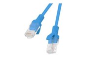 Nätverkskabel - Lanberg patch cable - 2 m - blue RAL 5012 - Blå - 2m - PCU5-20CC-0200-B