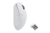 Mus - Keychron M2 Ultralight 55g Wireless 8K - Gamingmus - Optic - 5 knappar - Vit - M2-A24