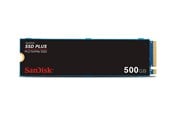 SSD - SANDISK SSD PLUS - 500GB - PCIe 3.0 - M.2 2280 - SDSSDA3N-500G-G26