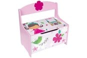 Barnrummet - Playwood Wooden Toy Bench - Pink - RS1908