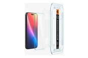Mobiltelefontillbehör-Skyddsfilm - Spigen Glass tR EZ Fit 2 Pack - transparency - iPhone Air - AGL09861