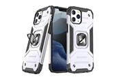 Mobile - Covers & Cases - Wozinsky Ring Armor case for iPhone 14 Pro armored cover magnetic holder ring silver - 9145576265581